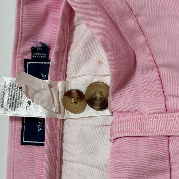 Vineyard Vines Breaker Short Men Shorts Size 34 Pink 9" Inseam Preppy Casual - Picture 5 of 8